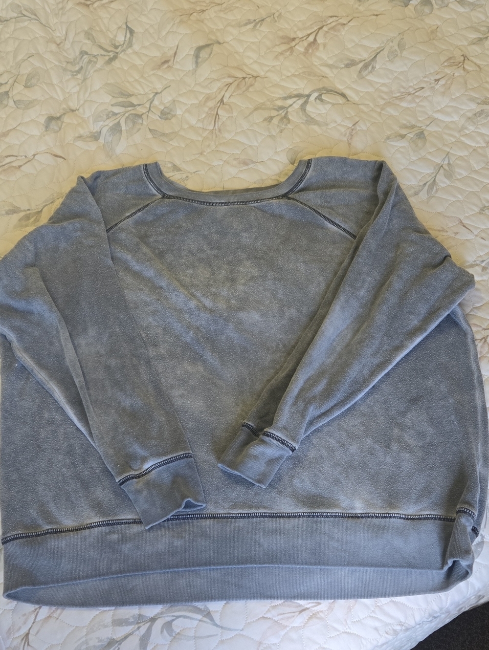 AE Washed Slate Crewneck Sweatshirt